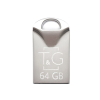 Флэш-накопитель USB 64GB T&G 106 Metal Series Silver (TG106-64G)