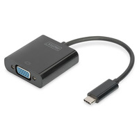 Адаптер DIGITUS USB-C > VGA, Full HD