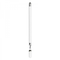 Стілус універсальний Goojodoq 2 в 1 Capacitive Drawing Point Ball White (1005001792837306W)