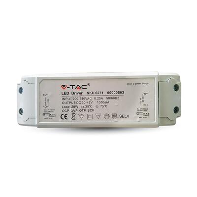 Драйвер 29W, V-TAC, SKU-6271