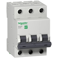 Schneider Electric EZ9F34316 Easy9, 3p, 16A C Автоматичний вимикач