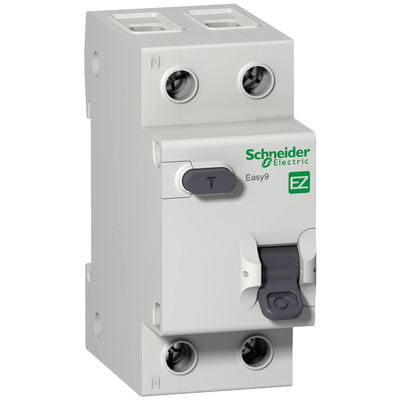 Schneider Electric EZ9D34632 Easy9, 1Р+N, 32А 30мА AC Диференційний автоматичний вимикач