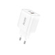 Сетевое зарядное устройство Foneng PD30W (1xUSB, 1xType-C) White (EU52-CH)