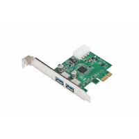 Контроллер PCI-E 2xUSB 3.0 Gembird (UPC-30-2P)