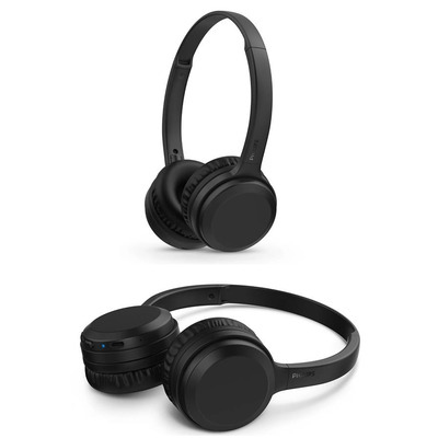 Навушники On-ear Philips TAH1108 BT 5.2, SBC, Wireless, Mic, Чорний