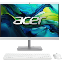 ПК Моноблок Acer Aspire C24-195ES 23.8" FHD Intel U5-125U, 16GB, F512GB, UMA, WiFi, кл+м, 3г, без ОС, серый