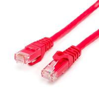 Патч-корд UTP Atcom RJ45, Cat.6, мідь, 2 м, червоний