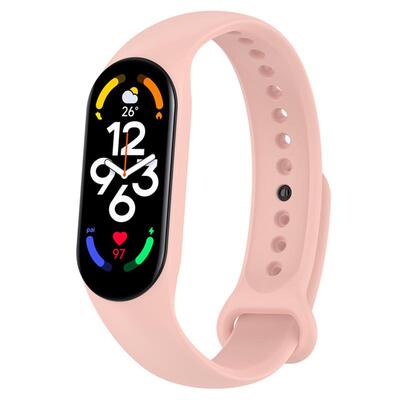 Силиконовый ремешок BeCover для Xiaomi Mi Smart Band 7 Pink (707483)