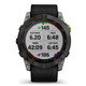 Смарт-годинник Garmin Enduro 2 Sapphire Carbon Gray DLC Titanium with Black UltraFit Nylon Strap (010-02754-13)