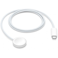 Бездротовий зарядний пристрій Apple Watch Magnetic Fast Charger to USB-C 1m White (MLWJ3) (A26886)