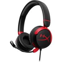 Гарнітура ігрова HyperX Cloud Mini, mini-jack, 1.2м,чорний-червоний