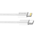 Кабель ColorWay Lightning + USB Type-C (M/M), 3.0 А, 1 м, Grey (CW-CBPDCL061-GR)