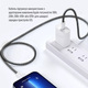 Кабель ColorWay Lightning + USB Type-C (M/M), 3.0 А, 1 м, Black (CW-CBPDCL061-BK)