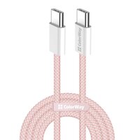 Кабель ColorWay USB Type-C + USB Type-C (M/M), 3.0 А, 1 м, Pink (CW-CBPDCC061-P)