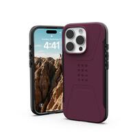 Чохол UAG для iPhone 16 Pro, Civilian Magsafe, Bordeaux