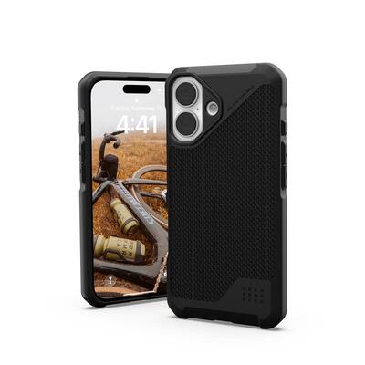 Чохол UAG для iPhone 16, Metropolis LT Magsafe, Kevlar Black