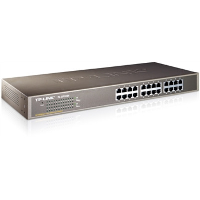 Коммутатор TP-Link TL-SF1024 (24хFE, металл, монтаж в стойку)