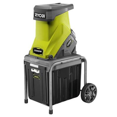 Подрібнювач садовий Ryobi RSH2545B 2500Вт 45мм 40л ніж 14.1кг