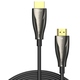 Кабель HDMI M - M,20.0 м, V2.0, Optical 4K 60Гц 18Gbps Dolby 7.1 PVC Black Zinc Alloy Vention