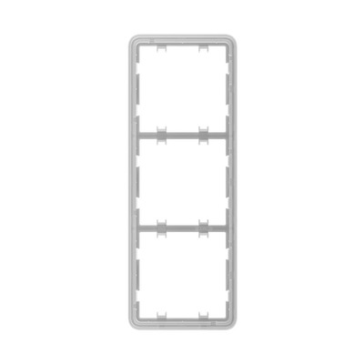 Рамка для выключателя на 3 секции Ajax Frame 3 seats for LightSwitch Vertical