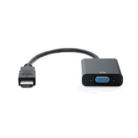 Адаптер REAL-EL HDMI - VGA (M/F), 0.15 м, чорний (EL123500020) 