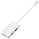 Перехідник mini DisplayPort M --> HDMI/VGA/DVI (24+5), FHD 1080p