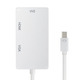 Перехідник mini DisplayPort M --> HDMI/VGA/DVI (24+5), FHD 1080p