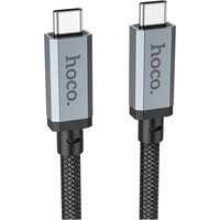 Кабель Hoco US05 USB Type-C - USB Type-C (40Gbps), USB4, 100W, 2 м, Black (US052B)