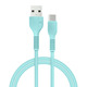 Кабель ACCLAB AL-CBCOLOR-T1MT USB - USB Type-C (M/M), 1.2 м, Mint (1283126518256)