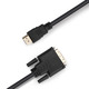 Кабель ProLogix (PR-HDMI-DVI-P-01-30-05m) Premium HDMI-DVI M/M Single Link, 18+1, V1.3, 0,5м_бн