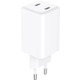 Сетевое зарядное устройство Sandberg 65W (2xUSB-C) White (441-56)