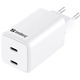 Сетевое зарядное устройство Sandberg 65W (2xUSB-C) White (441-56)