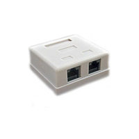 Розетка RJ-45 cat 5 2x UTP