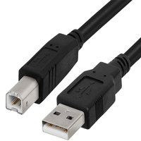 Кабель USB AM-BM, 2.0 м, Kingda