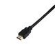 Кабель-розгалужувач Atcom HDMI - 2хHDMI (M/F), 0.1 м, Black (10901)