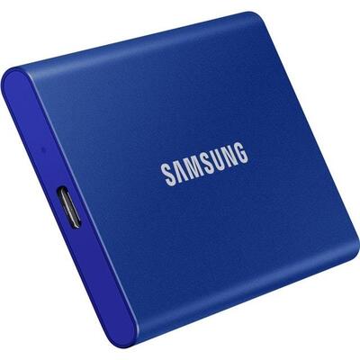 Накопичувач зовнішній SSD 2.5" USB 2.0TB Samsung T7 Indigo Blue (MU-PC2T0H/WW)