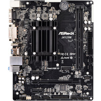 Материнська плата ASRock J4125M/Ref (Quad-Core Celeron 2.7GHz, 2xDDR4, VGA/HDMI/DVI, 1*PCIex16, 2xSATAIII, mATX)