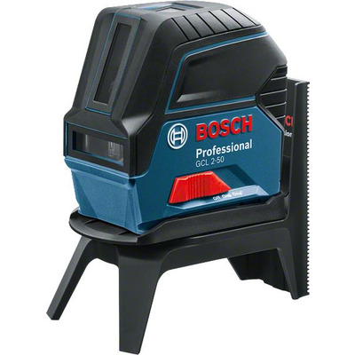 Нівелір лазерний Bosch GCL 2-50, до 15м, ±0.3мм/м, + RM1 + BM3 + LR6 + кейс, 0.5кг