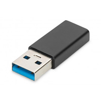 Адаптер DIGITUS USB-A > USB-C (M/F), 3A, 5GB, ver. 3.0