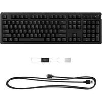 Клавіатура механічна HyperX Alloy Rise 106key, Red, USB-A, EN/UA, RGB, чорний