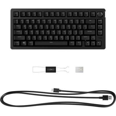 Клавіатура HyperX Alloy Rise 75 PBT Mechanical HyperX Red Black (7G7A4AA)