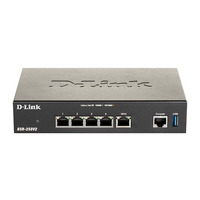 Мультисервiсний маршрутизатор D-Link DSR-250V2 8xGE LAN, 1xGE WAN, 1xUSB