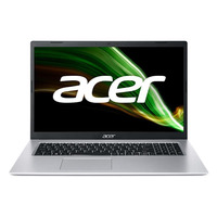 Ноутбук Acer Aspire 3 A317-54 17.3" FHD IPS, Intel i7-1255U, 16GB, F1TB, UMA, Lin, сріблястий