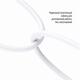 Гарнитура СolorWay 3.5 mm Wired Earphone Sound Wave White (CW-WD04WT)