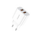 Сетевое зарядное устройство Foneng EU45 Dual USB Charger (2USBх2.4A) White (EU45-CH-TC) + кабель USB Type C