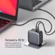 Сетевое зарядное устройство ColorWay Power Delivery GaN (USB-A + 3USB TYPE-C) (100W) Black (CW-CHS047PD-BK)