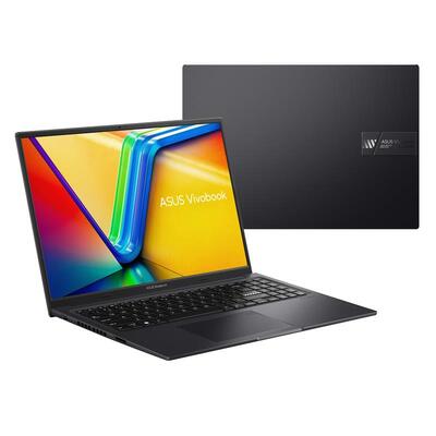 Ноутбук ASUS Vivobook 16X K3605VV-MX045 16" 3.2K OLED, Intel i9-13900H, 32GB, F1TB, NDV4060-8, noOS, Чорний