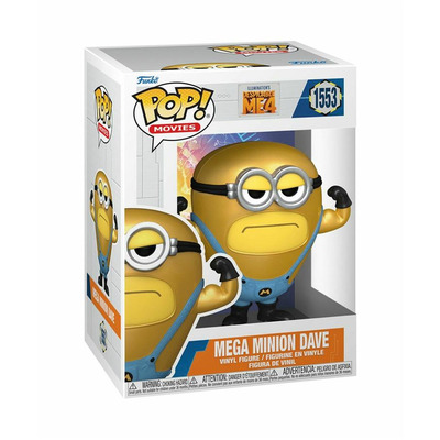 Фігурка Funko POP Movies: Despicable Me 4 - Mega Minion Dave