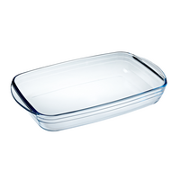 Форма с/к PYREX форма скл.прямокут. 33х22х5см (2,6л) sticker (1) (248BN00/B046)