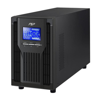 Джерело безперебійного живлення FSP Champ 1K, 1000VA/900W, LCD, USB, 3xSchuko